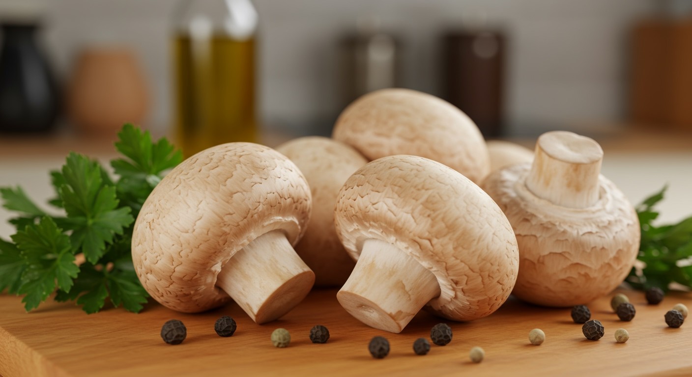 A csiperke gomba jelentős antioxidánsokban gazdag élelmiszer.