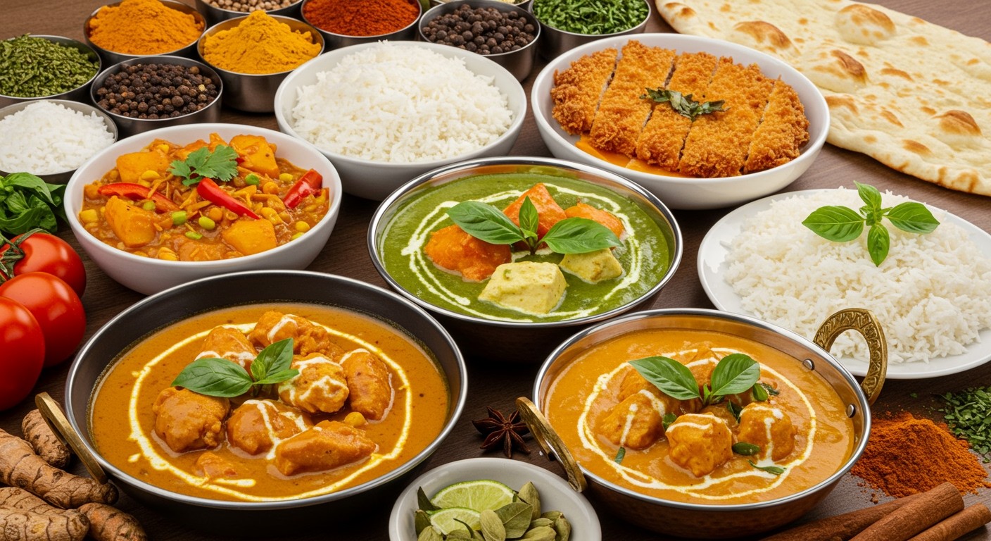 A curryk fűszerei különböző kultúrákat tükröznek világ szerte.