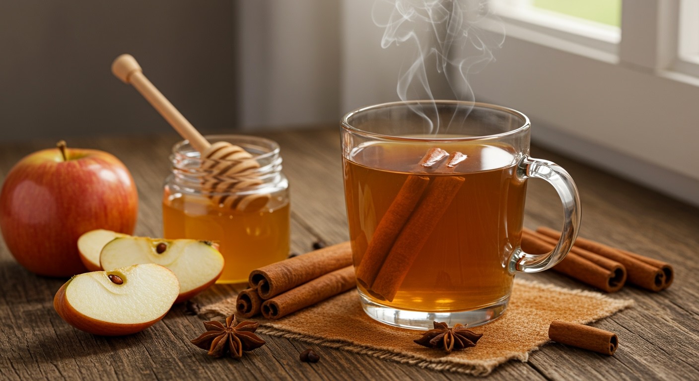 A fahéj tea serkenti az emésztést és javítja a hangulatot.