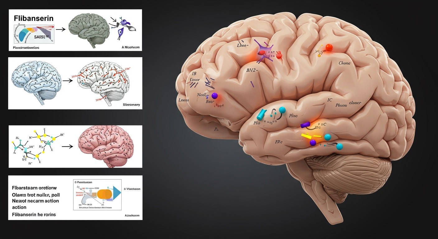 A Flibanserin az agy neurotranszmittereit szabályozza a szexuális vágyért.