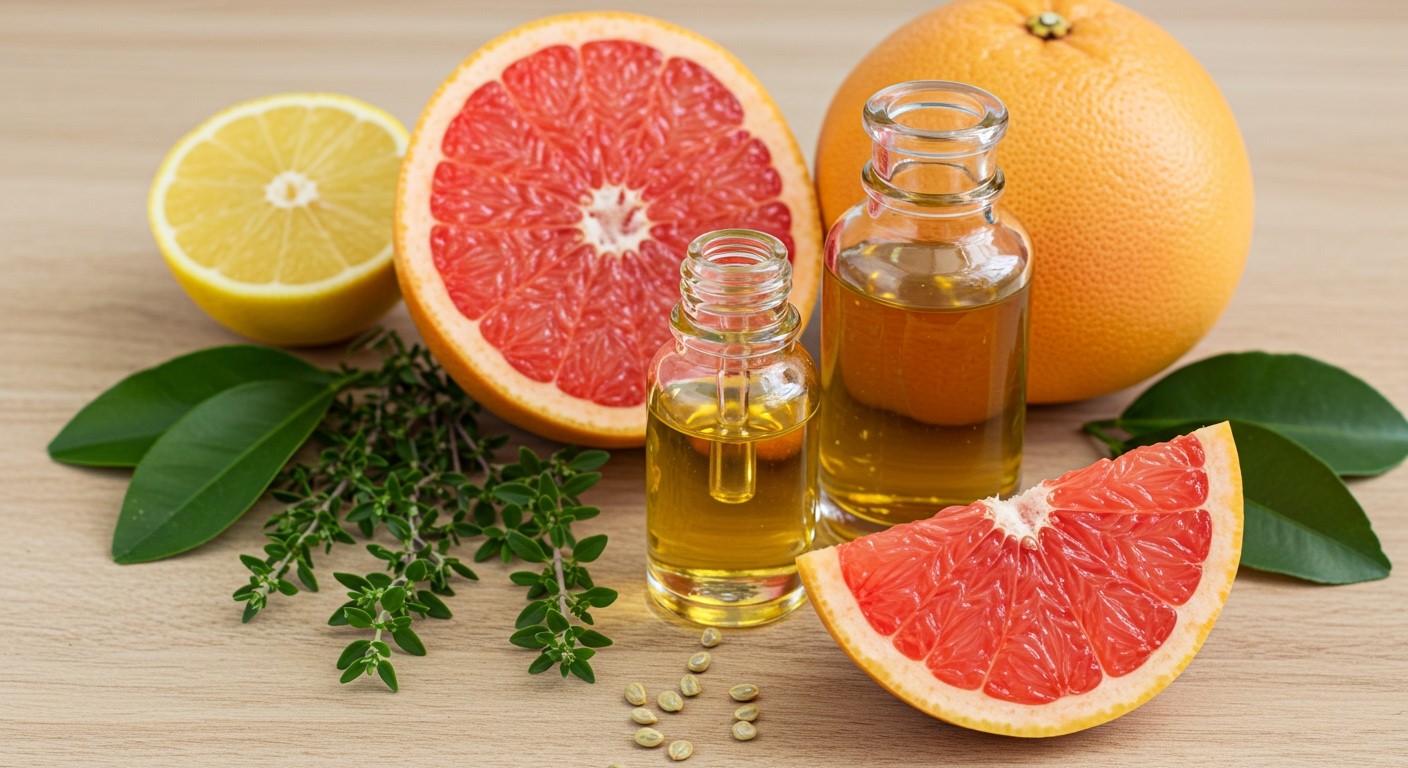 A grapefruitmag olaj bioflavonoidjai erősítik az immunrendszert.