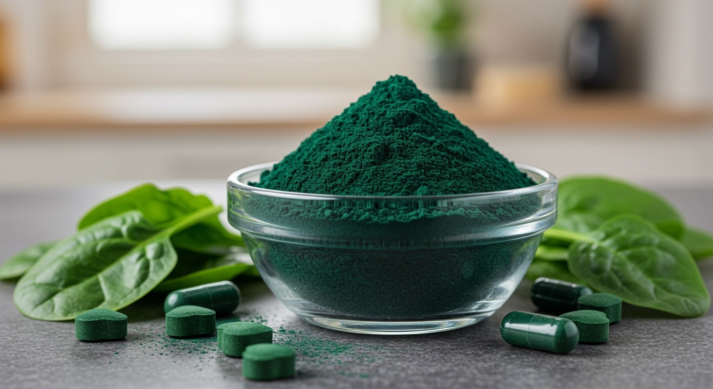 A kék spirulina segíthet csökkenteni a koleszterinszintet.
