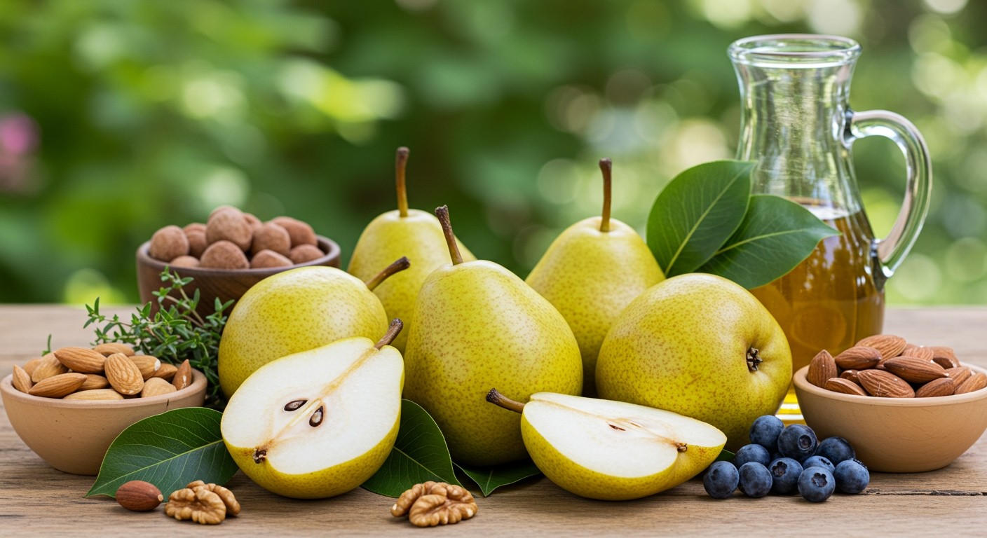 A körte gazdag C-vitaminban és flavonoidokban érdekesség.