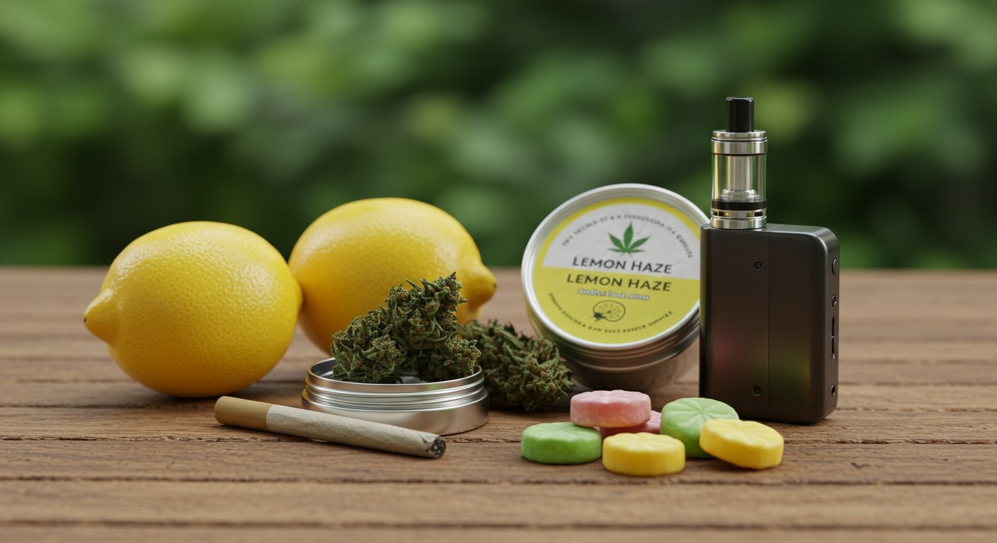 A Lemon Haze a vape használatával intenzívebb ízt ad.