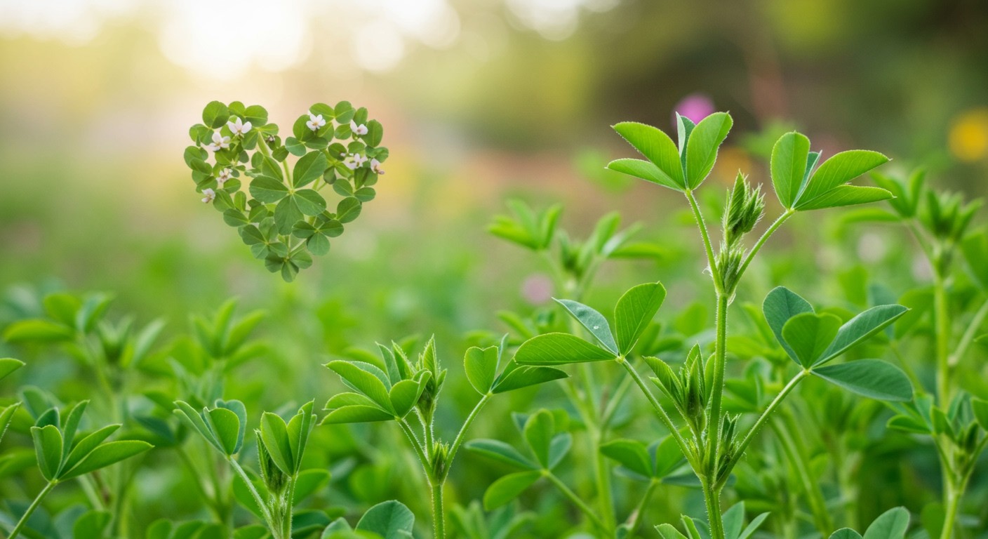 A lucerna antioxidánsai védik a szív egészségét.
