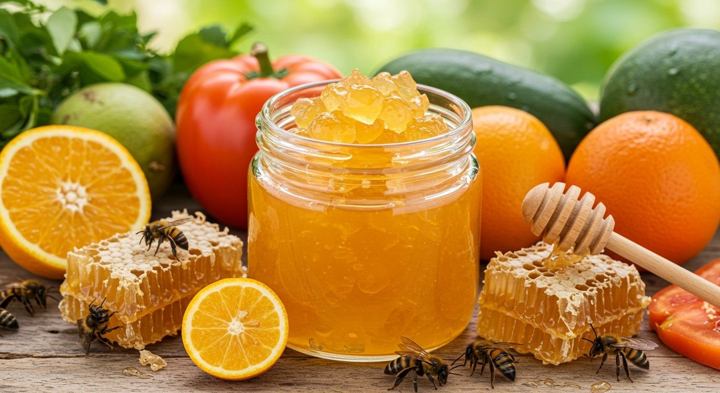 A méhpempő gazdag B-vitaminokban és ásványi anyagokban.