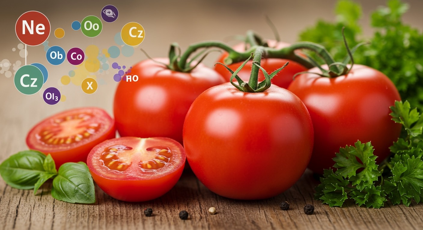 A paradicsom gazdag C-vitaminban és likopinban.