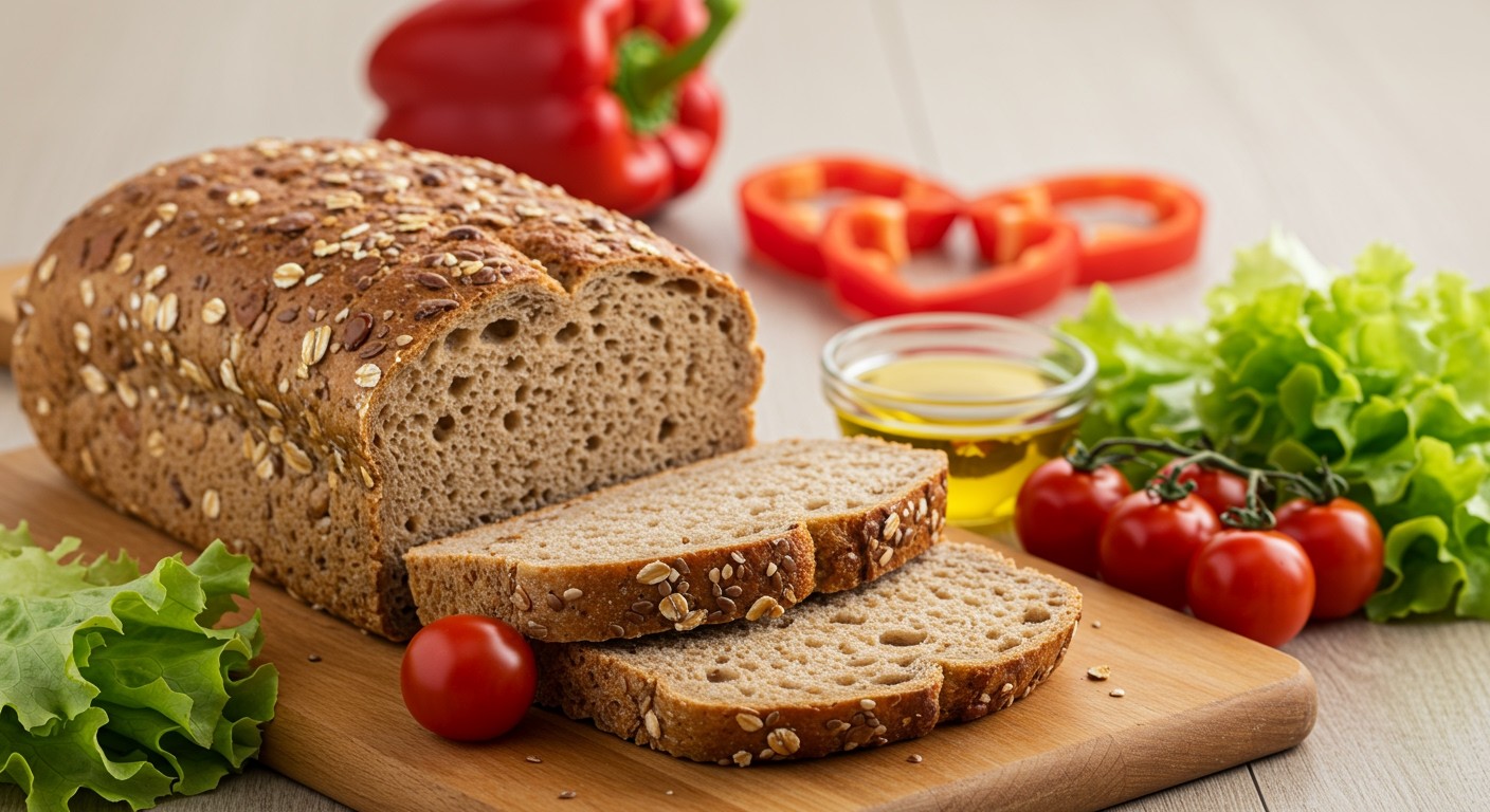A teljes kiőrlésű kenyér csökkentheti a szívbetegségek kockázatát.