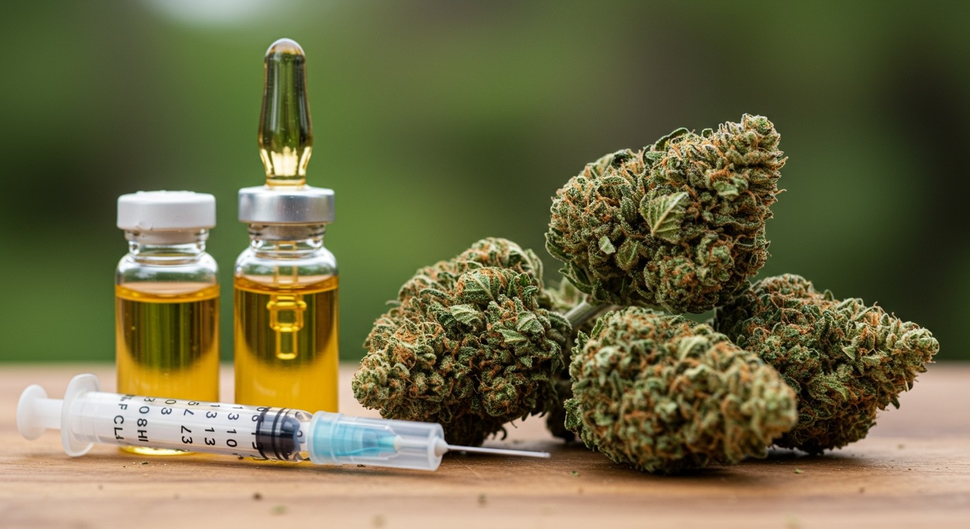 A Lemon Haze egyensúlya a THC és CBD között.