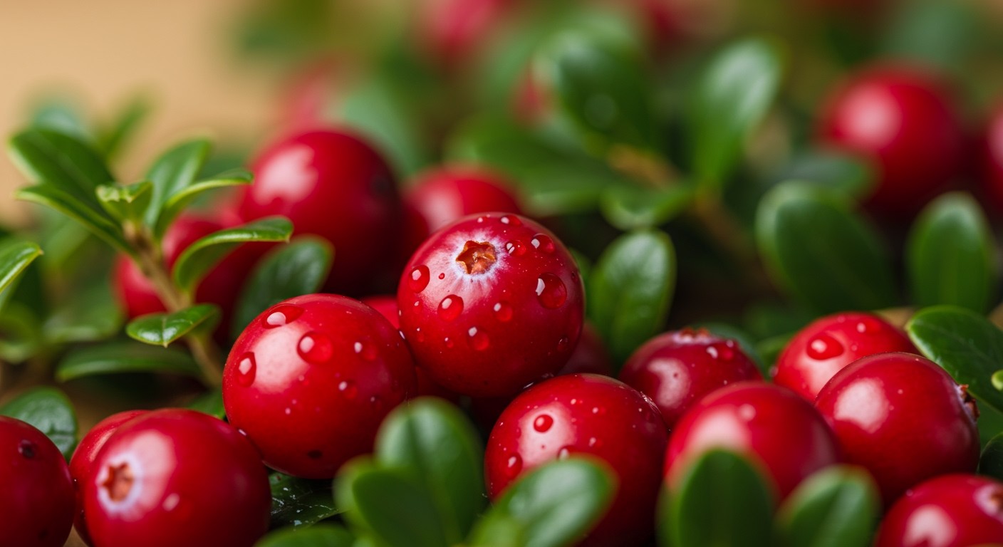 A tőzegáfonya antioxidánsai lassítják a bőröregedést.