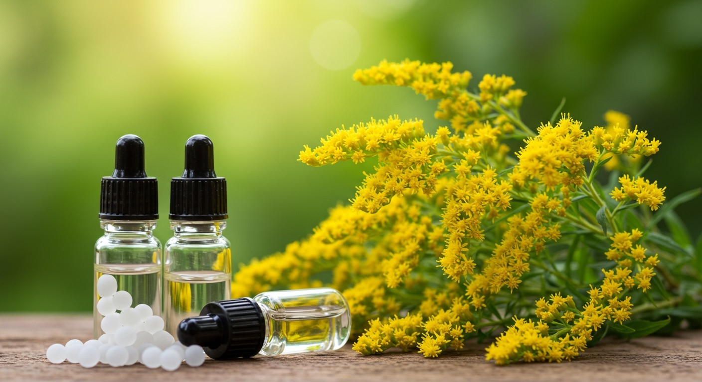 Az aranyvessző gyulladáscsökkentő hatása kiemelkedő a homeopátiában.