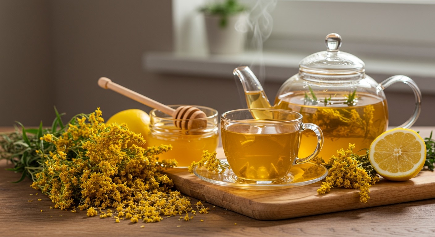 Az aranyvessző tea segíti a vesefunkciók javítását.