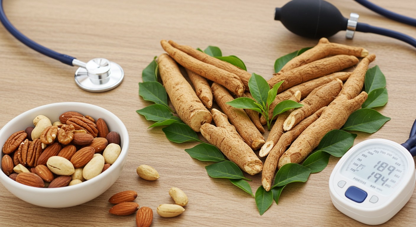 Az ashwagandha csökkentheti a koleszterinszintet és a vérnyomást.