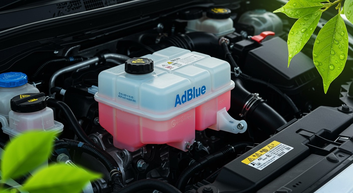 Az AdBlue használata befolyásolja a jármű garanciáját.