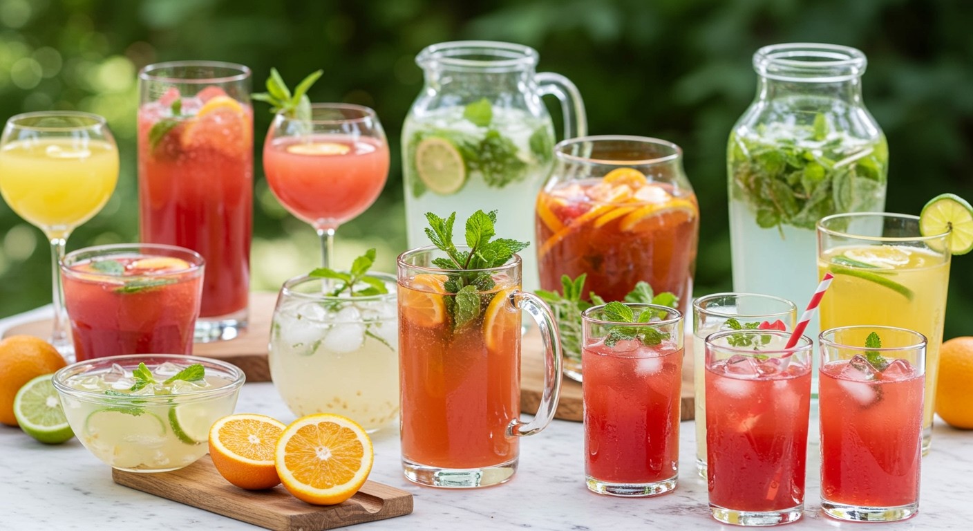 Az alkoholmentes italok gazdag vitaminforrást jelentenek.