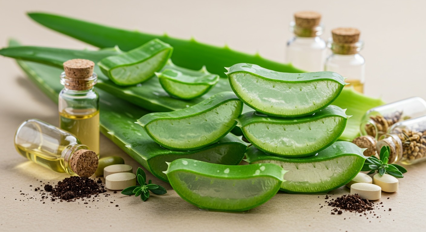 Az Aloe Vera gazdag vitaminokban és ásványi anyagokban.