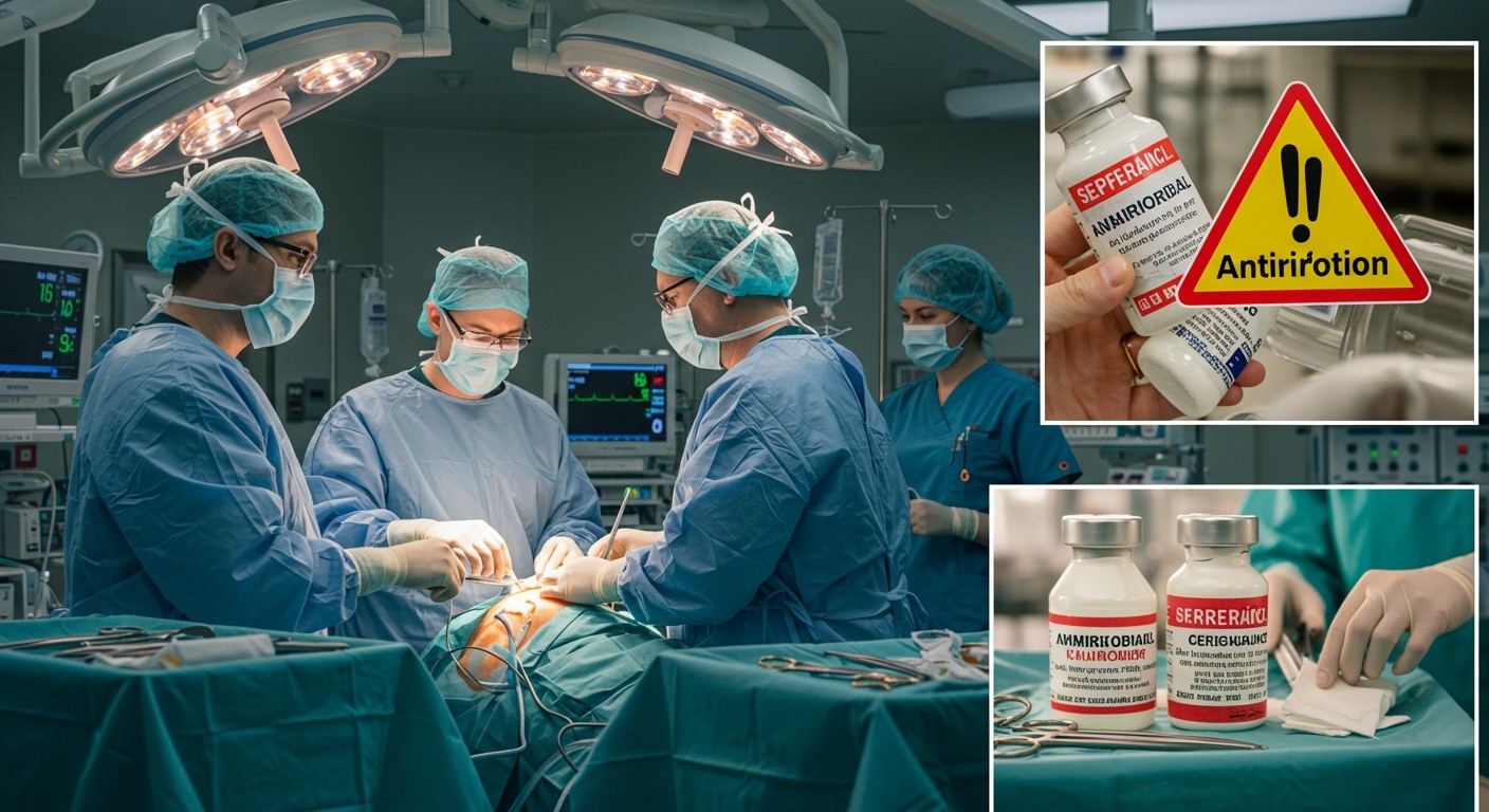 Az antibiotikum-rezisztencia növeli a műtéti szövődmények kockázatát.