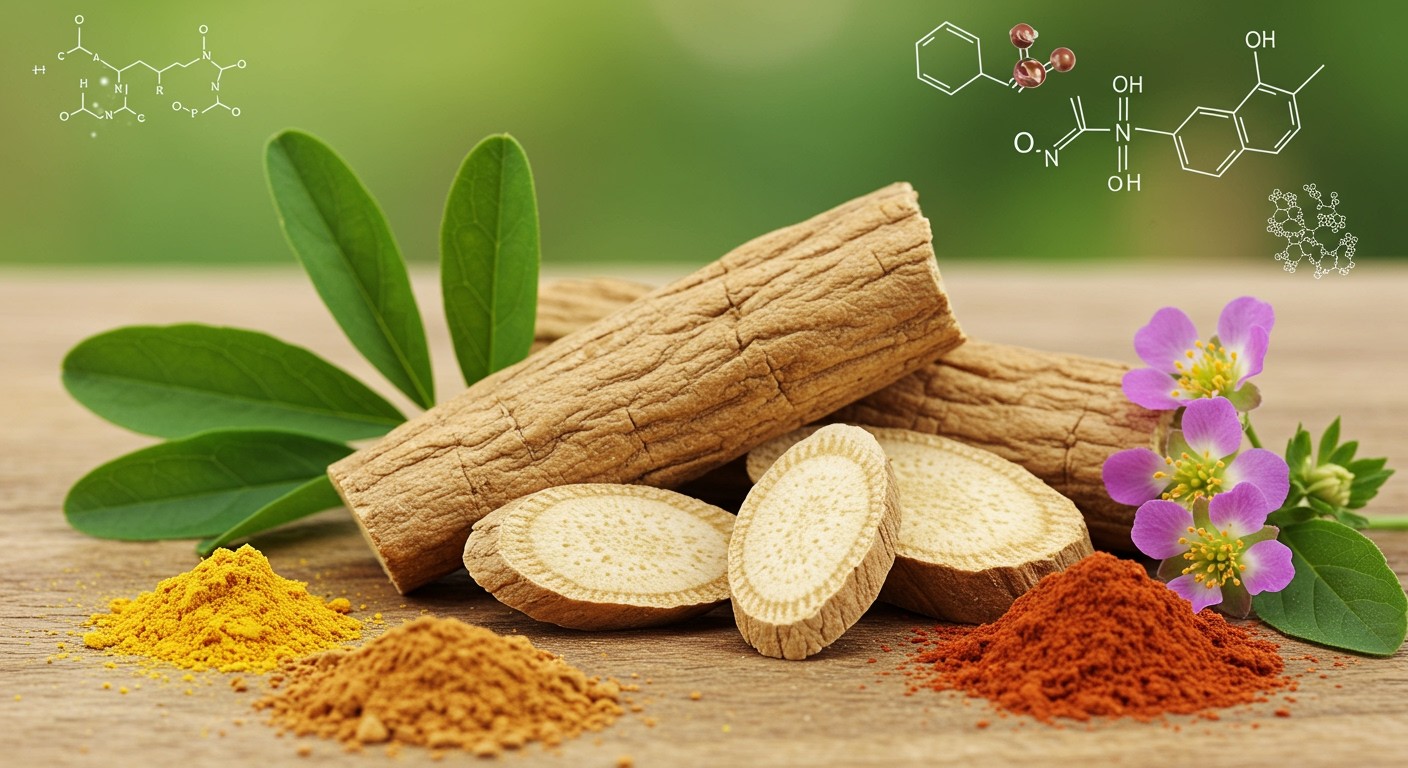 Az Astragalus gyökér poliszacharidjai erős immunerősítők.