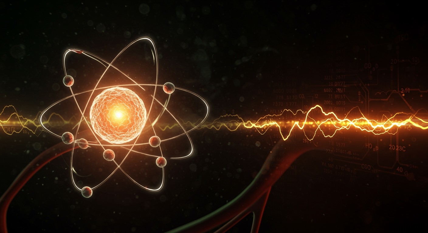 Az elektromos áram atomok közti elektronmozgás eredménye.