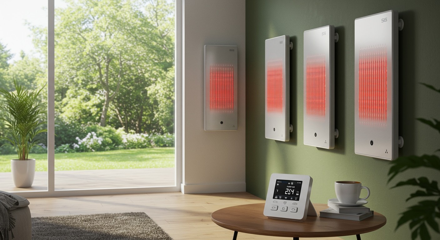 Az elektromos fűtés csökkenti a szén-dioxid kibocsátást.