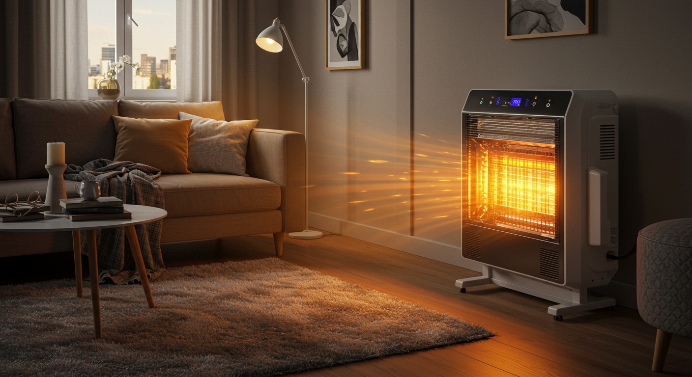 Az elektromos konvektorok gyorsan felmelegítik a helyiségeket.