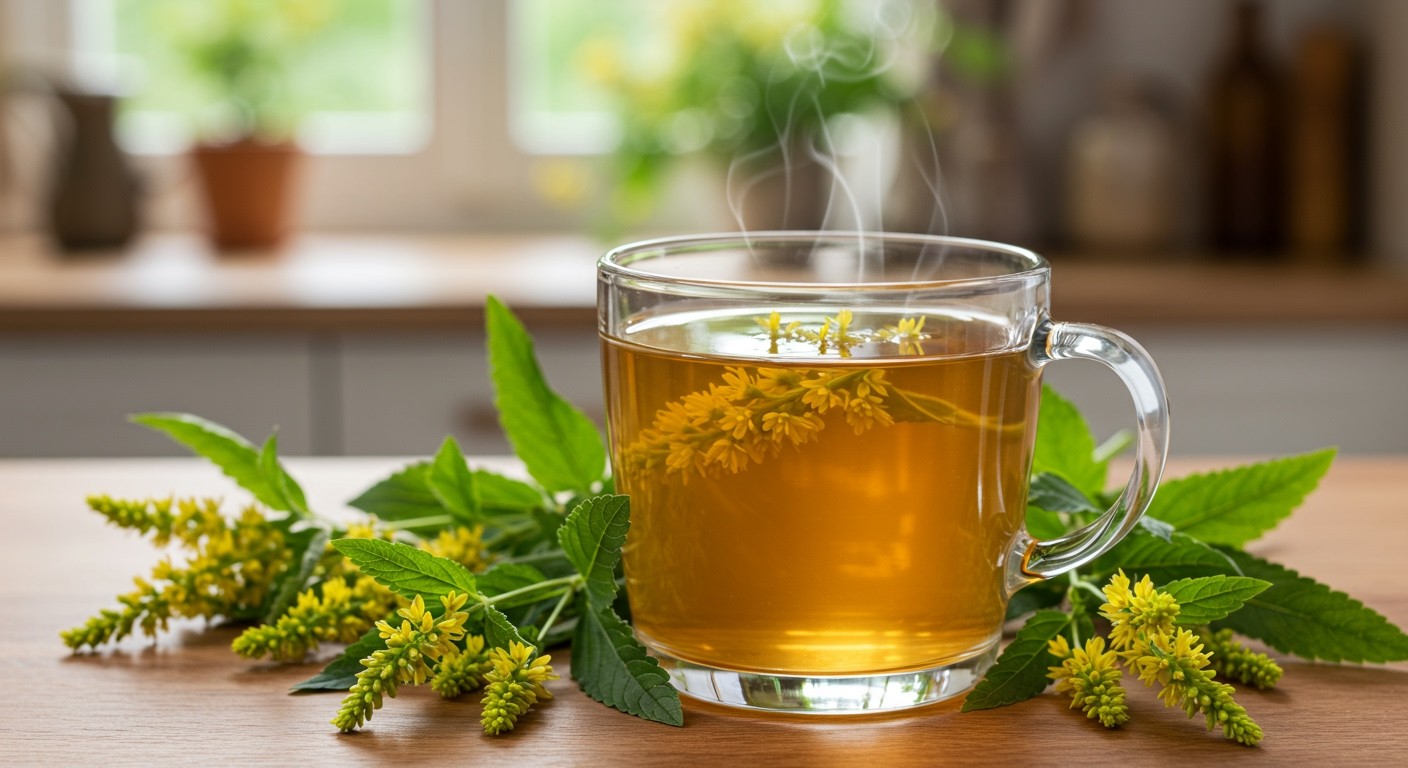 Az orvosi veronika tea fokozza az immunválaszt és védelmet.