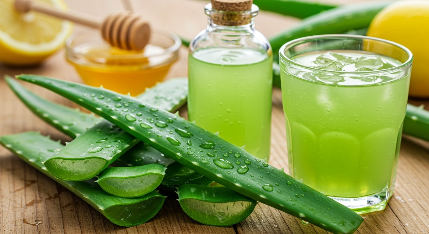 Aloe vera zselé bőrnyugtató hatású, könnyen elkészíthető.