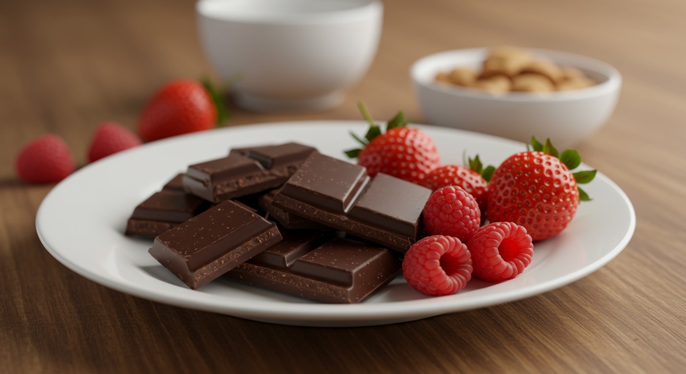 Az étcsokoládé antioxidánsai segíthetnek a fogyásban.
