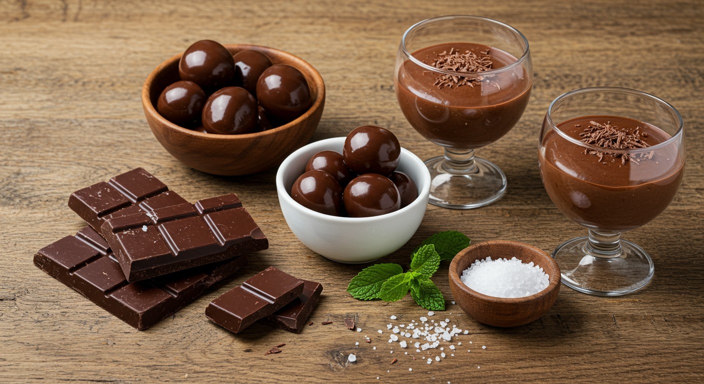 Az étcsokoládé antioxidánsai segítik a szív egészségét.