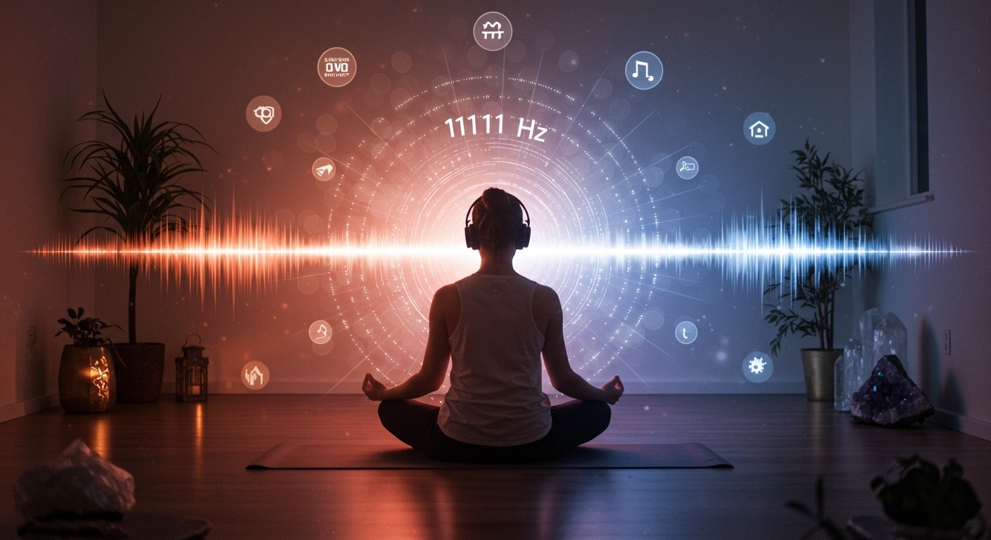 Az 1111 Hz segíthet a meditációs élmények fokozásában.