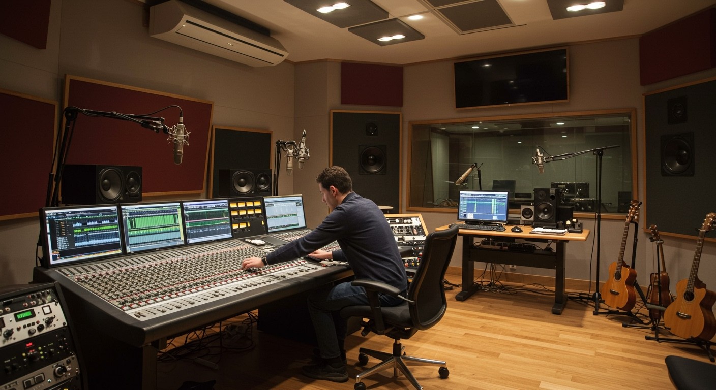 A mastering folyamata kulcsfontosságú a zenei minőséghez.