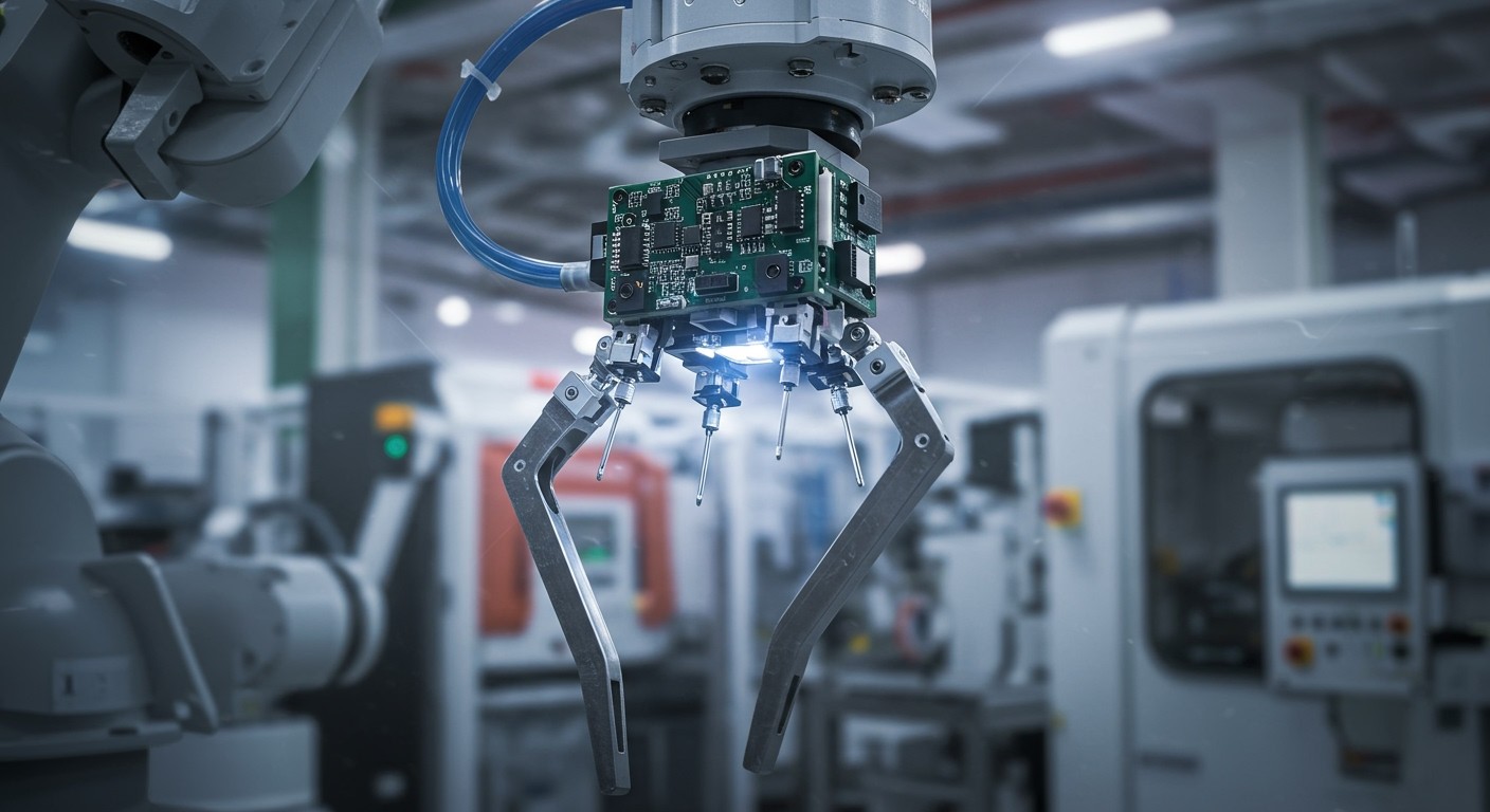 A kapacitív érzékelők precíz érintésérzékelést biztosítanak robotoknál.