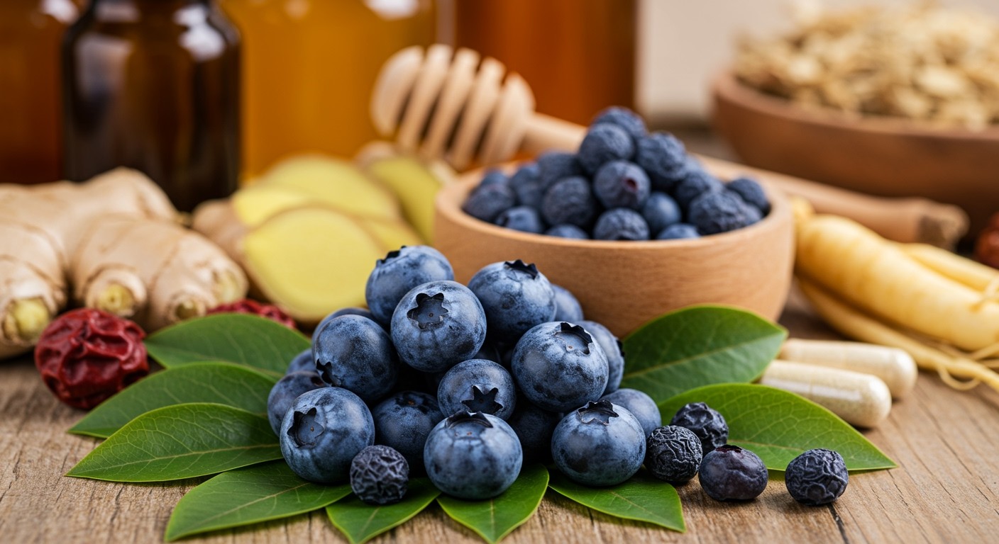 A kék áfonya antioxidánsai segítik a gyulladások csökkentését.