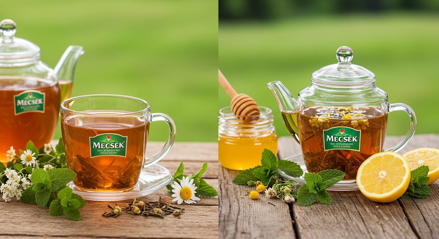 A Mecsek tea különlegessége a helyi gyógynövényekben rejlik.