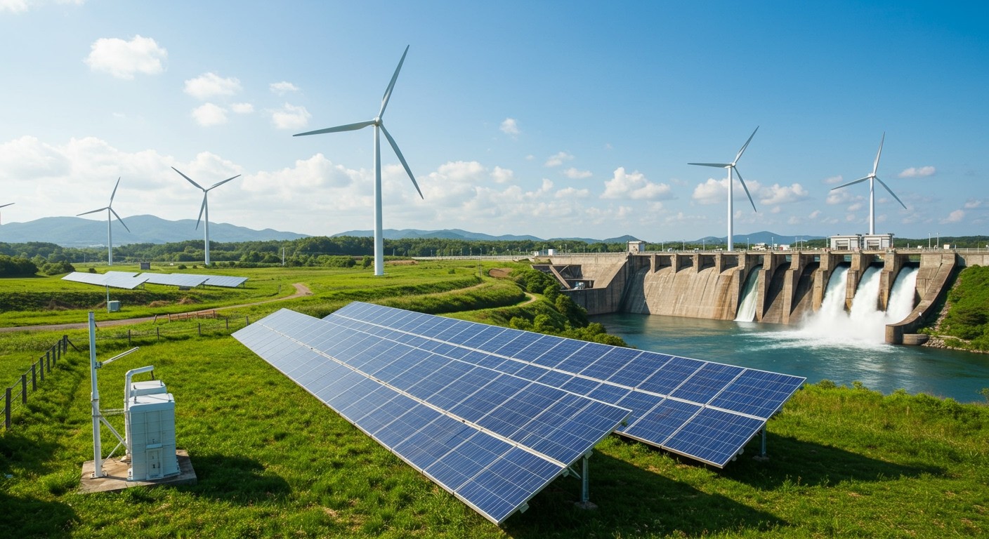 A napenergia és szélenergia kombinációja növeli a hatékonyságot.