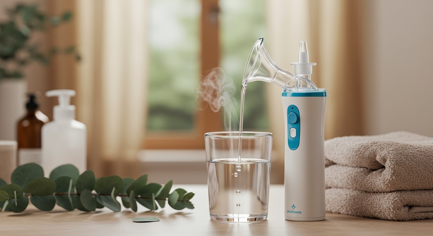 Az orrmosás segíthet csökkenteni a sinusitis tüneteit.