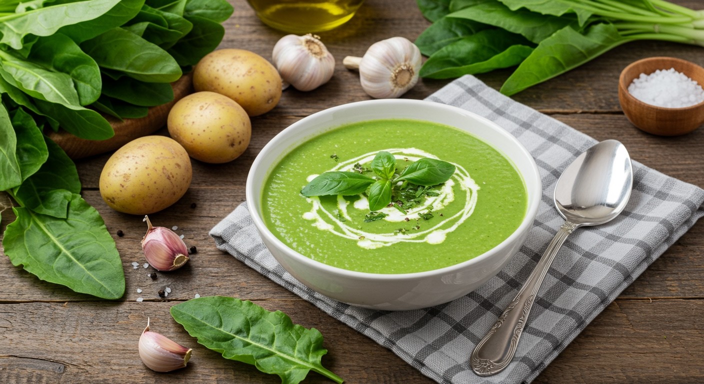 A sóska levesek friss ízei egészséges tavaszi élményt nyújtanak.