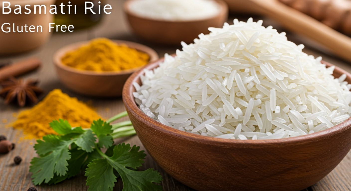 A basmati rizs ideális választás cöliákiások számára.