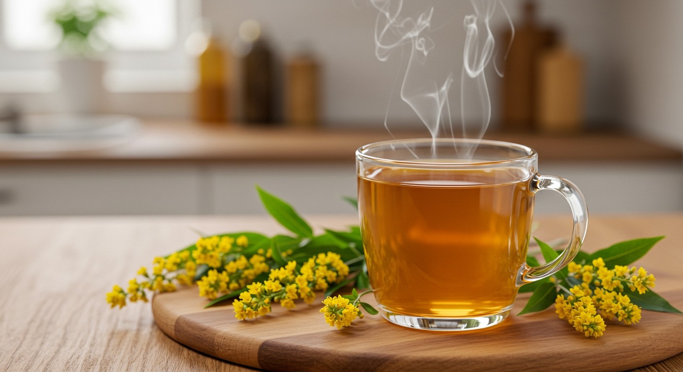 A cickafark tea enyhíti a húgyúti gyulladásokat.