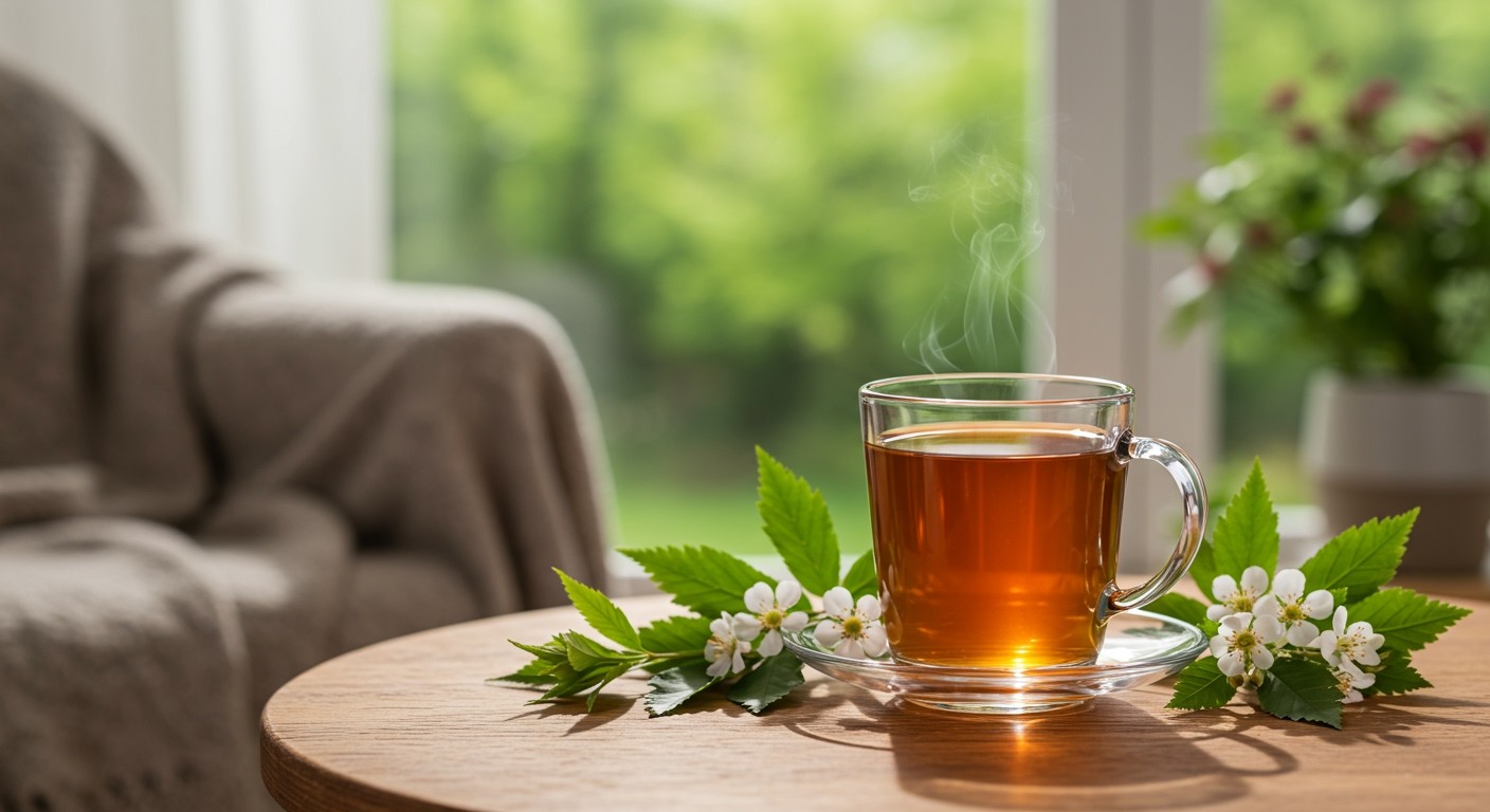 A cickafark tea segít a stressz csökkentésében.