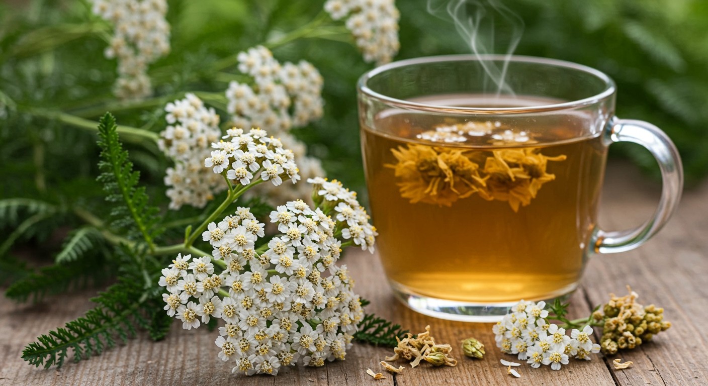 A cickafark tea flavonoidokban és illóolajokban gazdag.