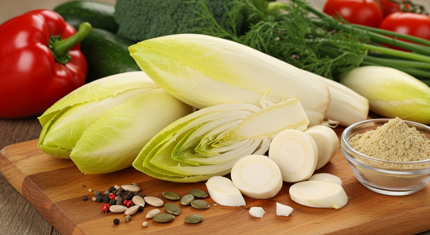 A cikória gazdag vitaminokban és ásványi anyagokban.