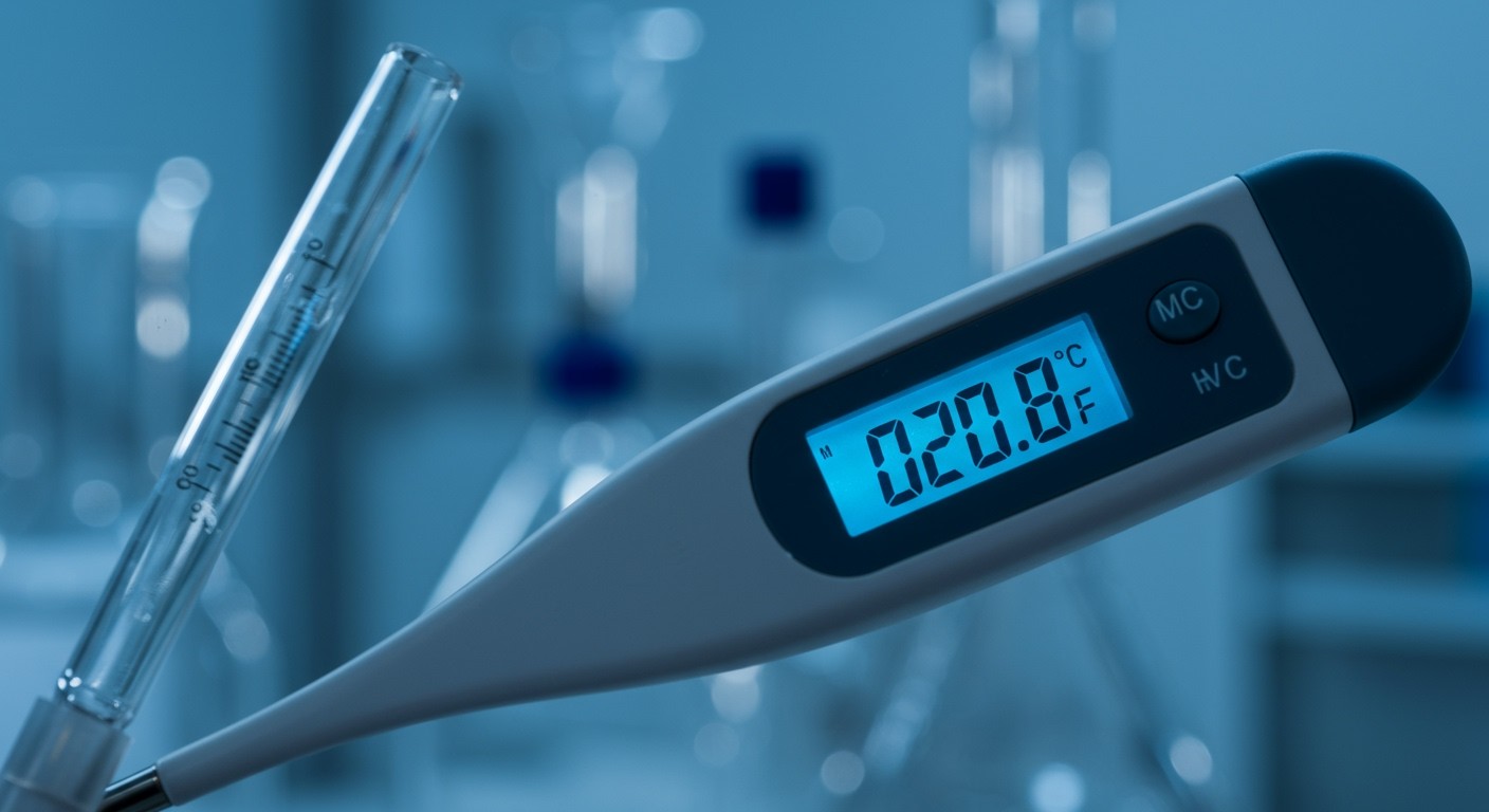 A digitális hőmérők gyorsabb és pontosabb mérést biztosítanak.