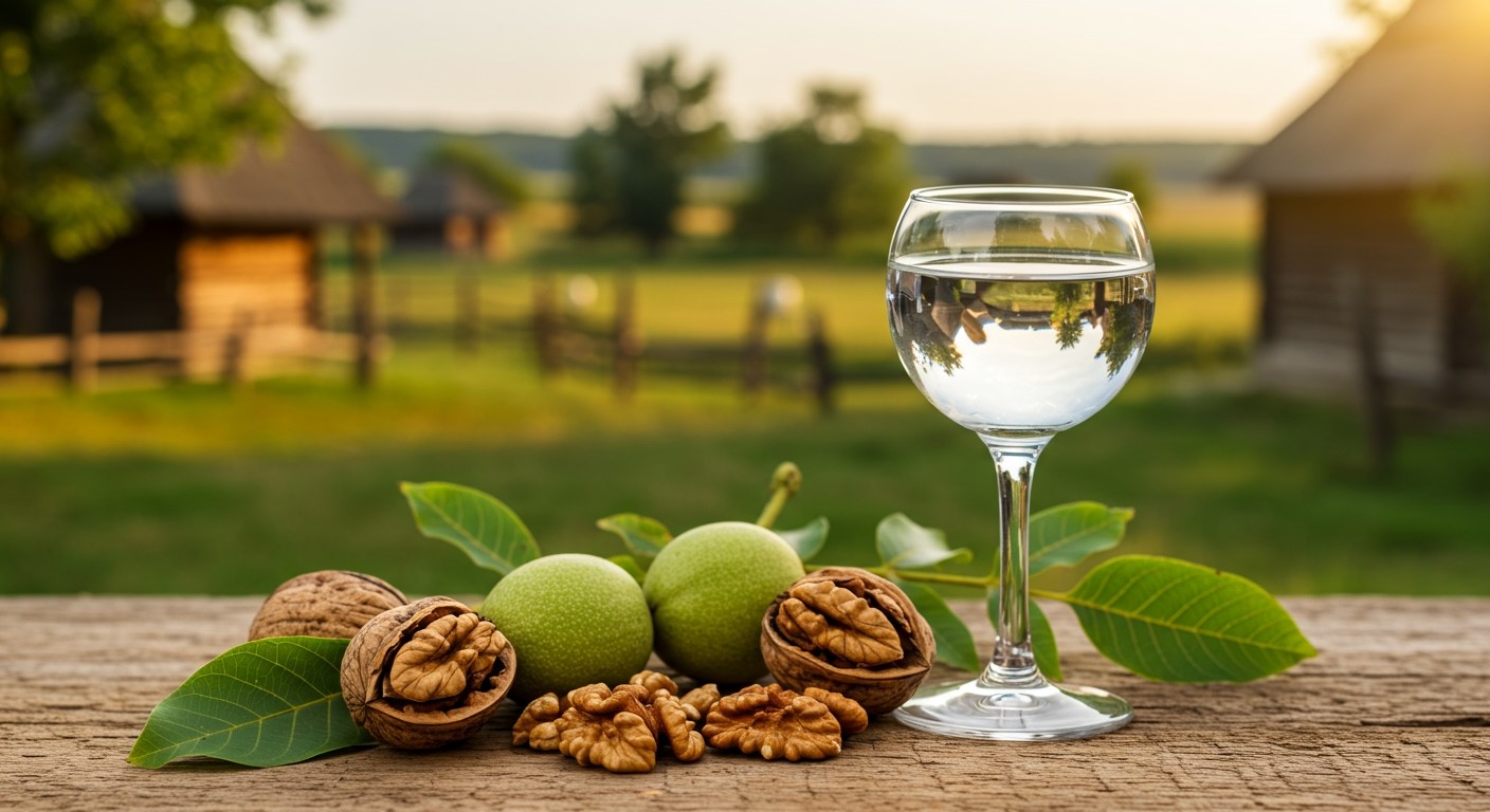 A dió pálinka gazdag antioxidánsokban és vitaminokban.