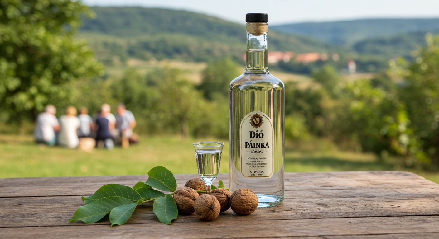 A diópálinka helyi ízként vonzza a turistákat.
