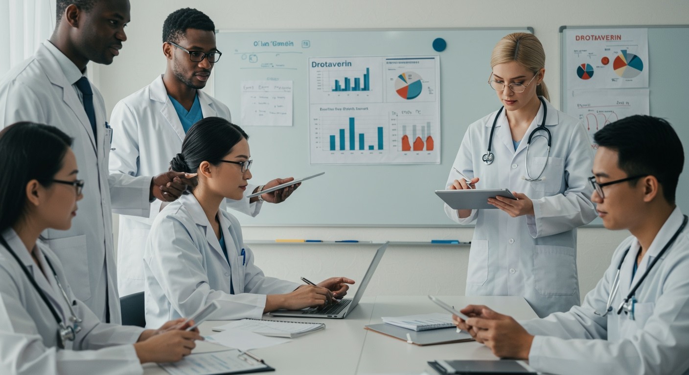 A drotaverin klinikai vizsgálatokban hatékony fájdalomcsillapító.