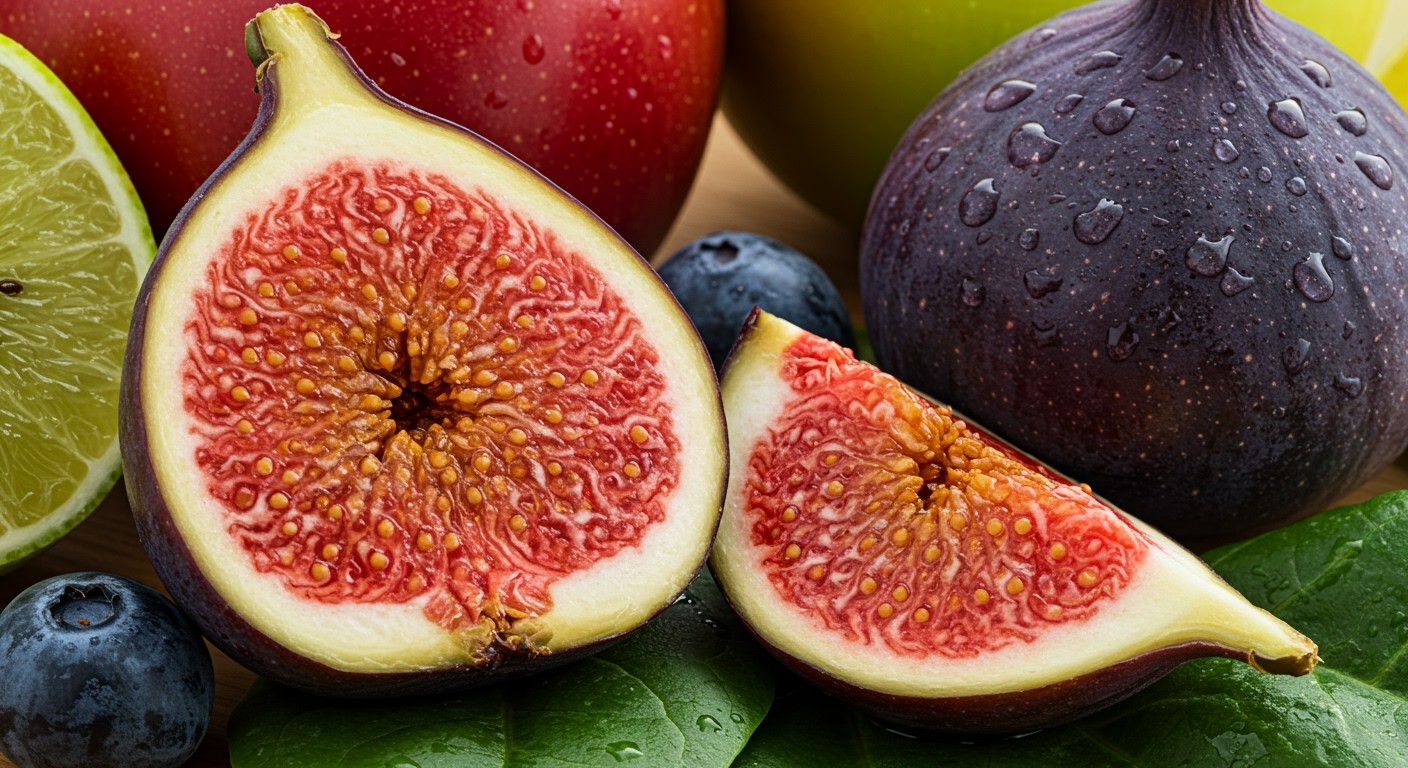 A füge gazdag vitaminokban, javítja a bőr és haj egészségét.