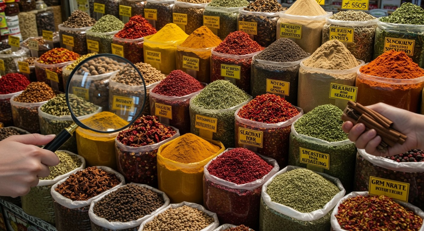 A valódi fűszerek megkülönböztetése kulcsfontosságú az egészséghez.