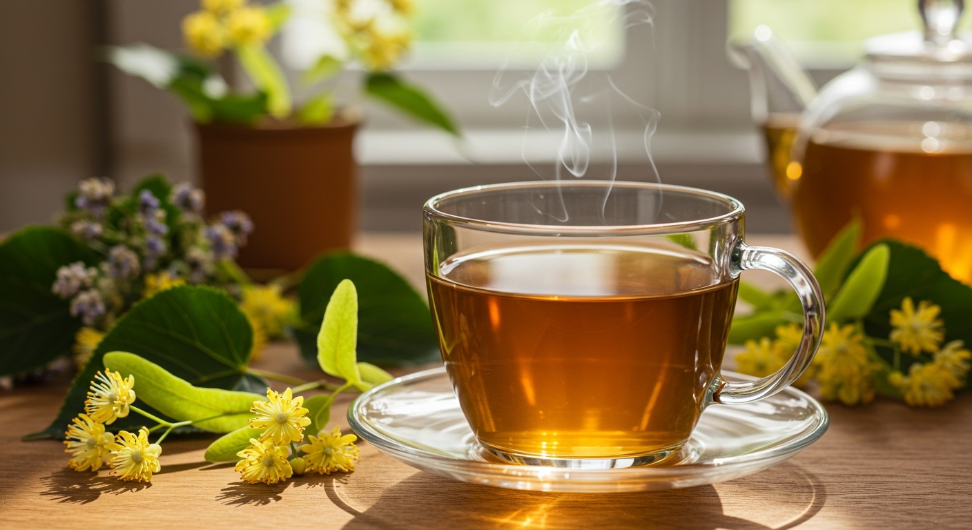 A hársfa tea segíthet a gyomorpanaszok enyhítésében.