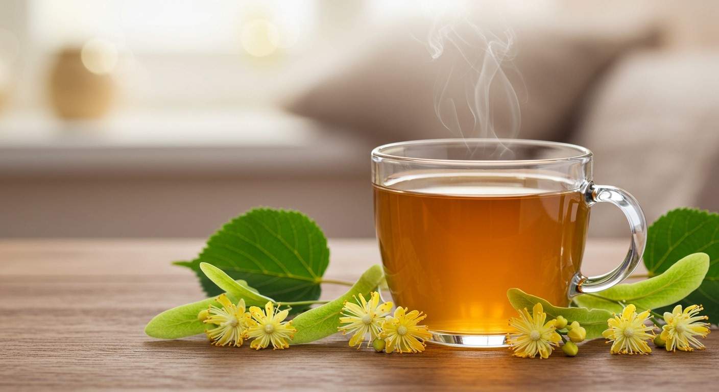A hársfa tea segít ellazulni és könnyebb aludni.